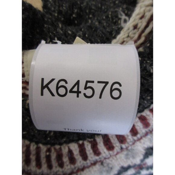 VINTAGE St Johns Bay Sweater 3X Plus Wool Fair Isle Nordic Yoke 90s * - Picture 11 of 11